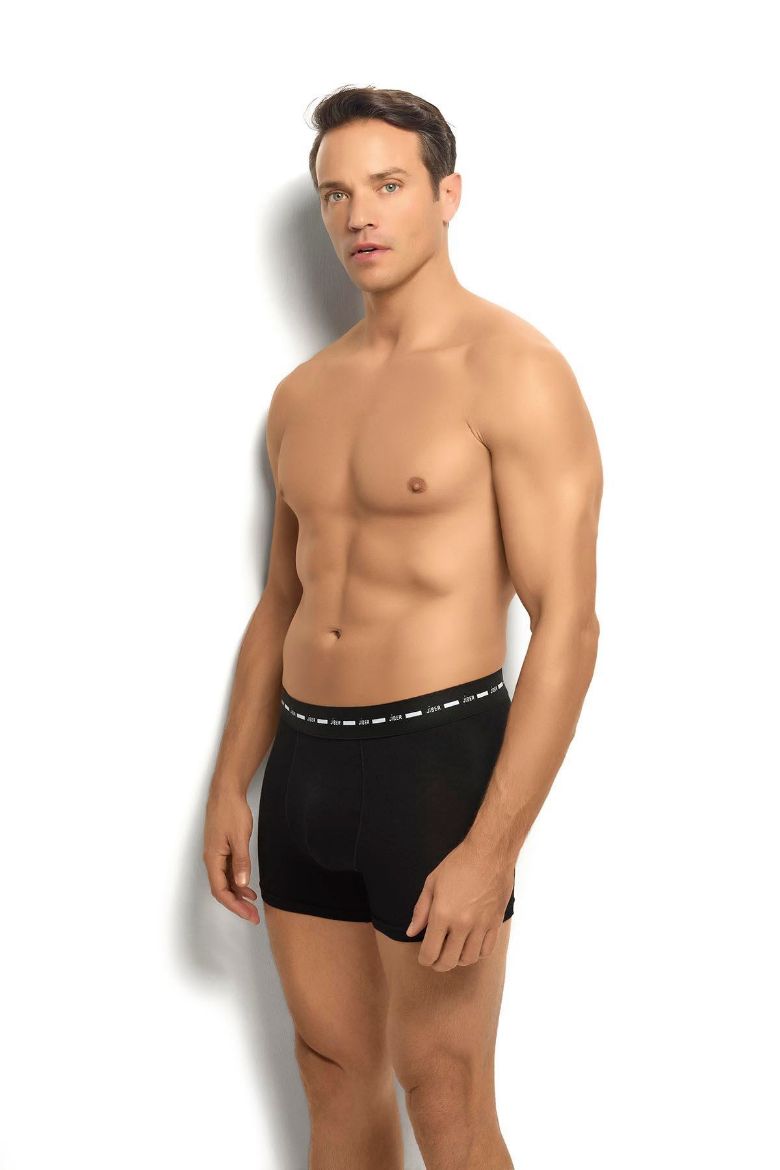 Jiber Bambu 3'lü Boxer 282 Siyah resmi
