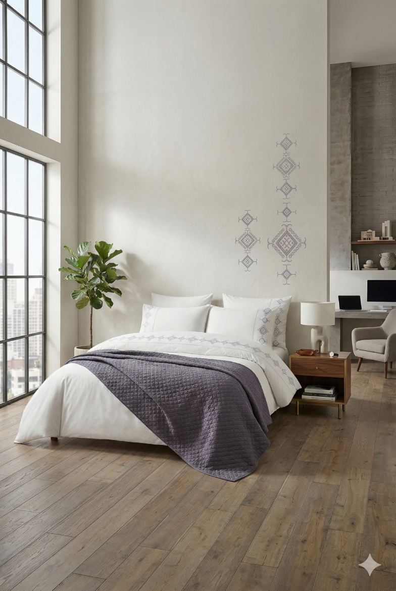 Özdilek Lina Gelin Seti Gri resmi